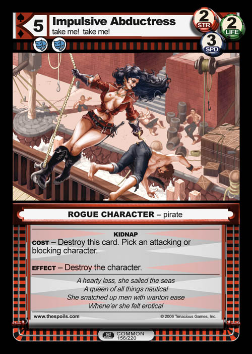 Impulsive Abductress